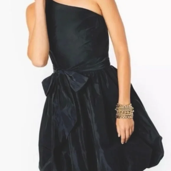 lilly pulitzer black one shoulder dress Lilly Pulitzer Sondralee One Shoulder Dress